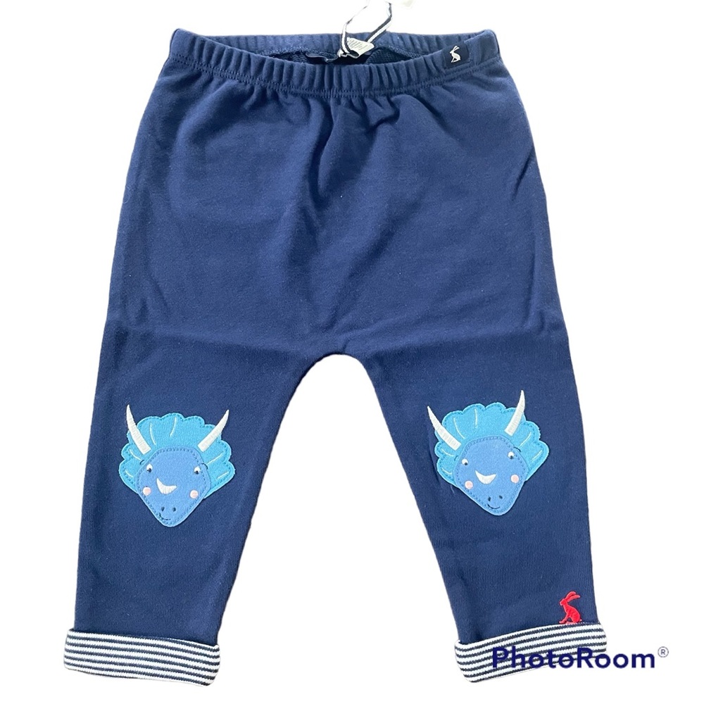 New Joules Grove Navy Dino Boys Pants